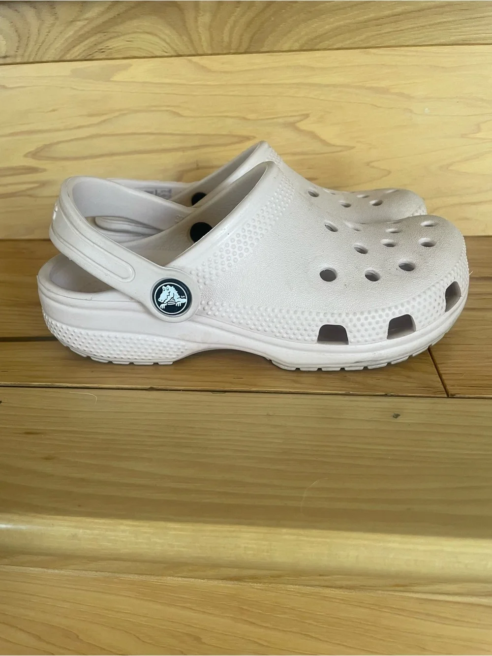 Crocs- baby pink
