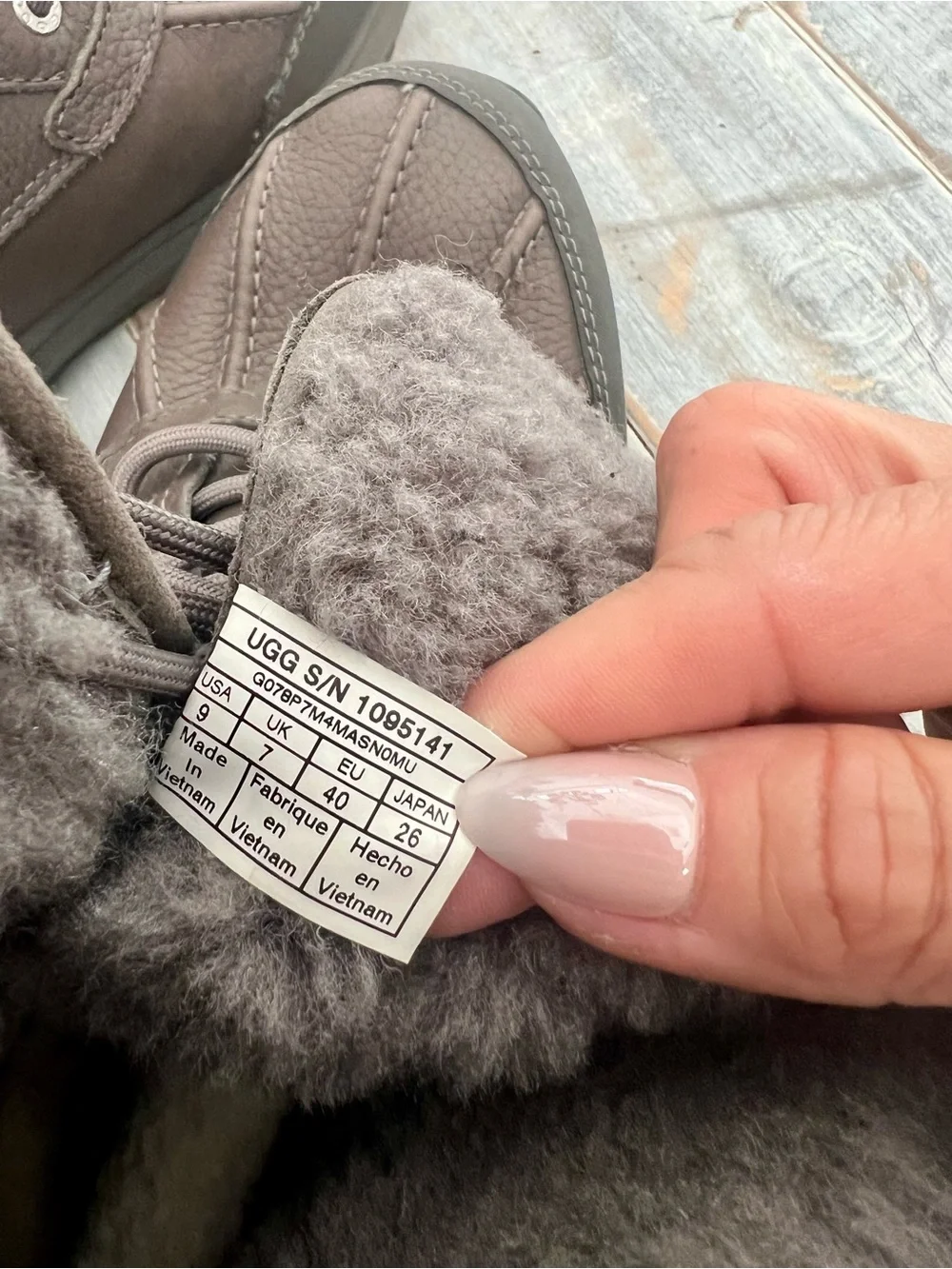 UGG description stay