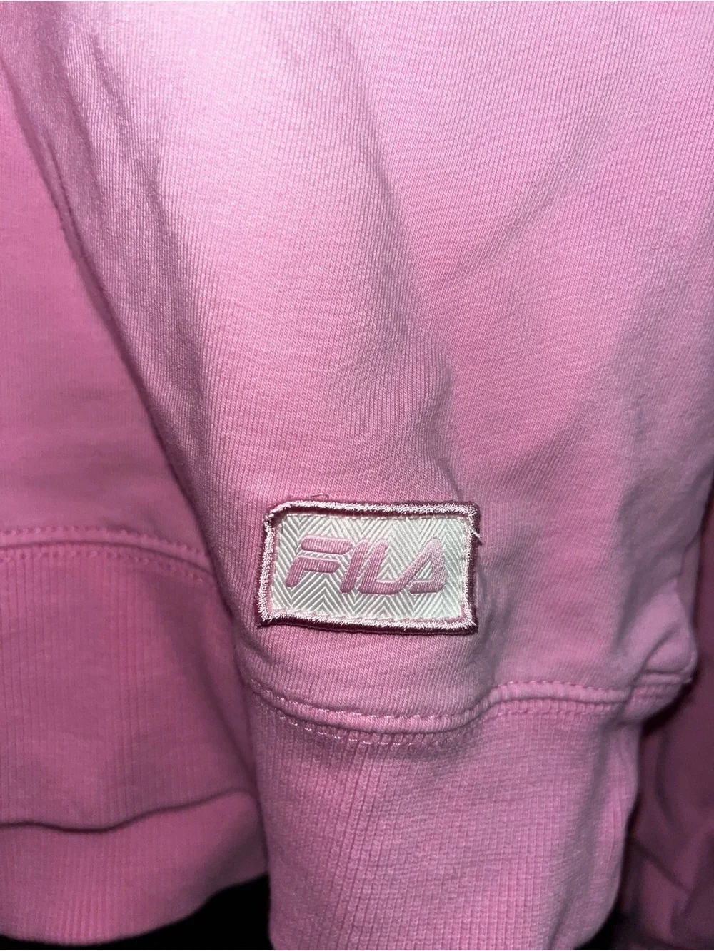 FILA 3-Piece Matching Workout Set - Pink & White Sporty Tracksuit
