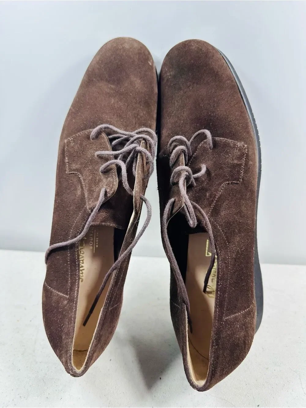 Salvatore Ferragamo refined suede