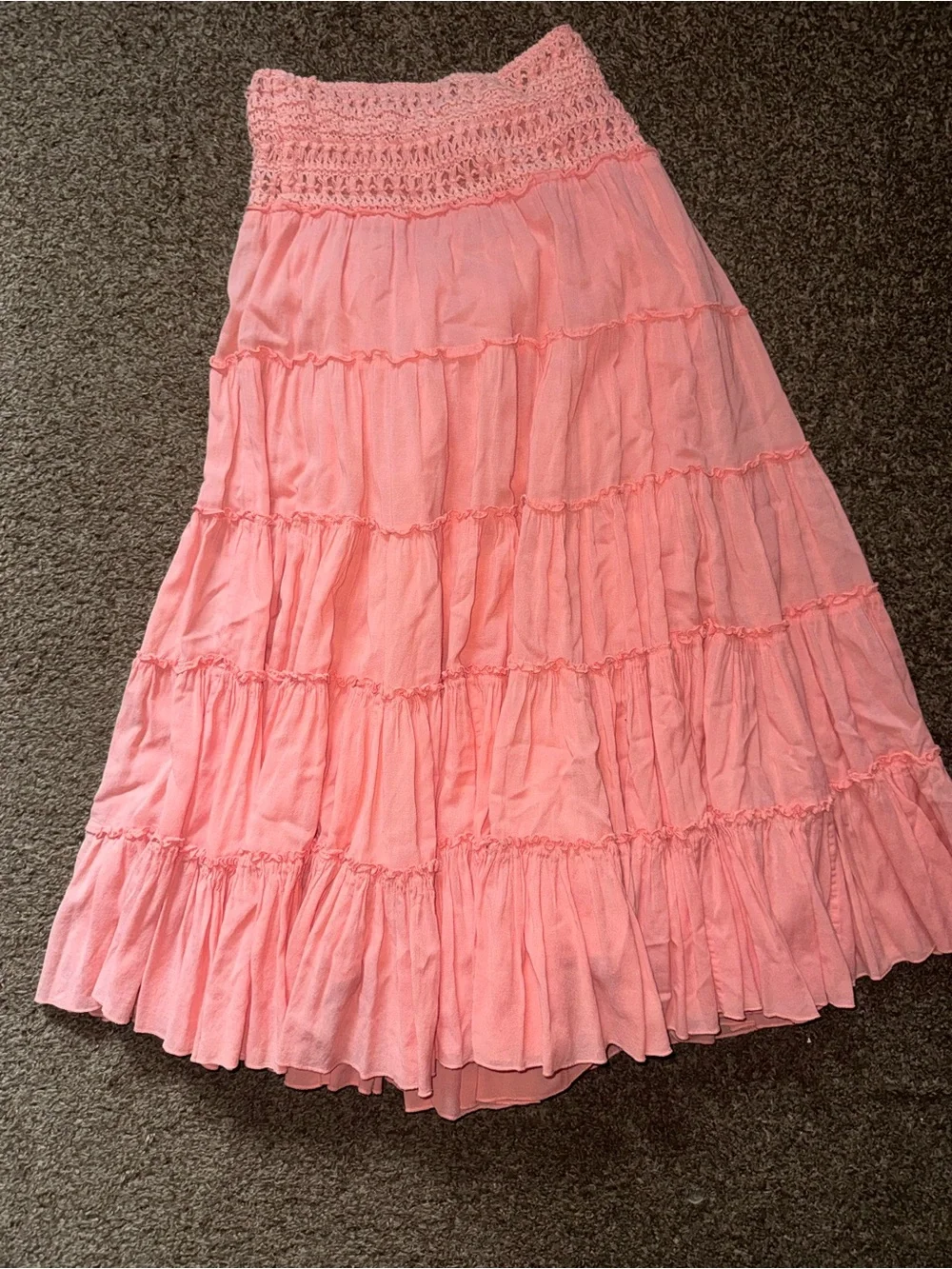 Free People maxi skirt