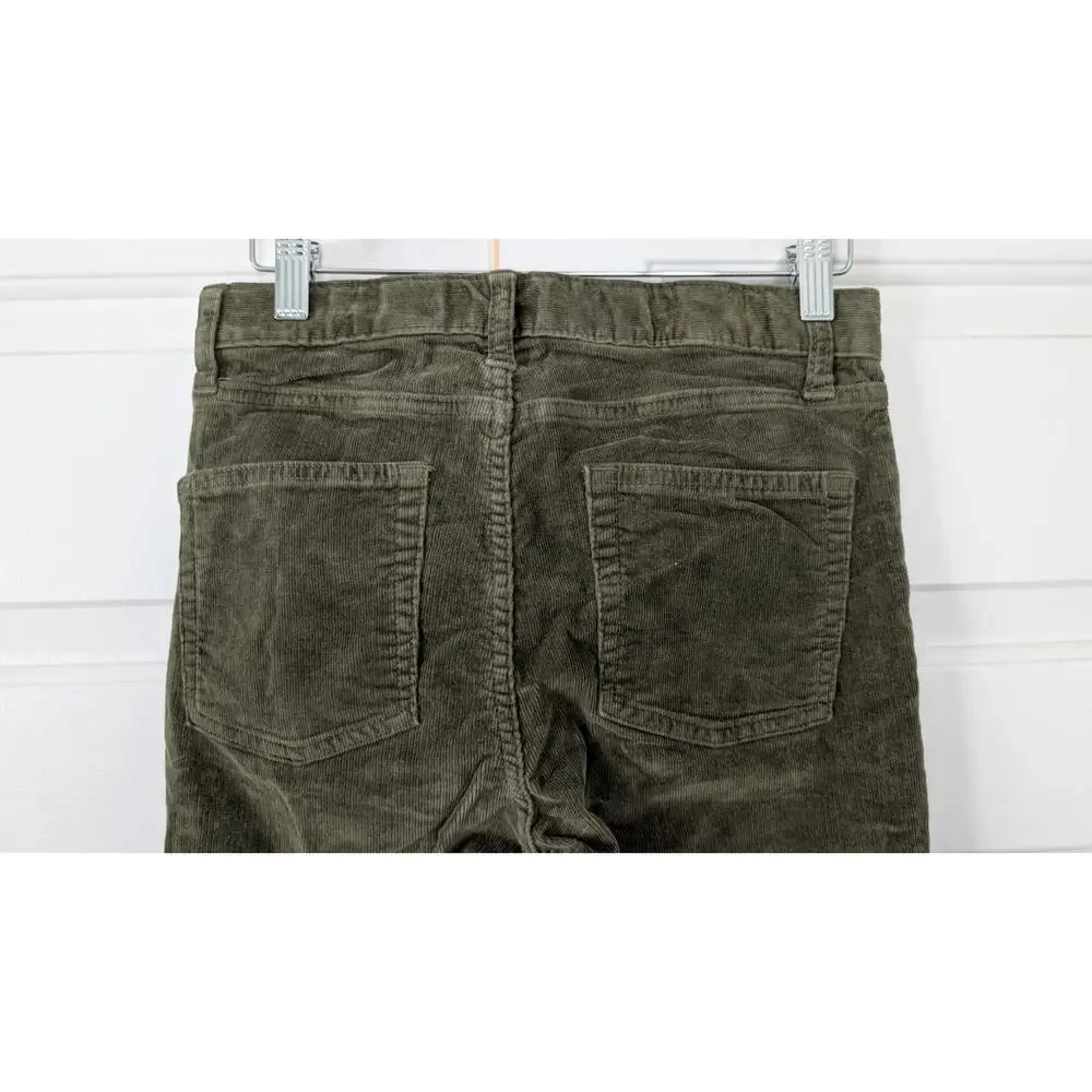 J. Crew Green Corduroy Pants