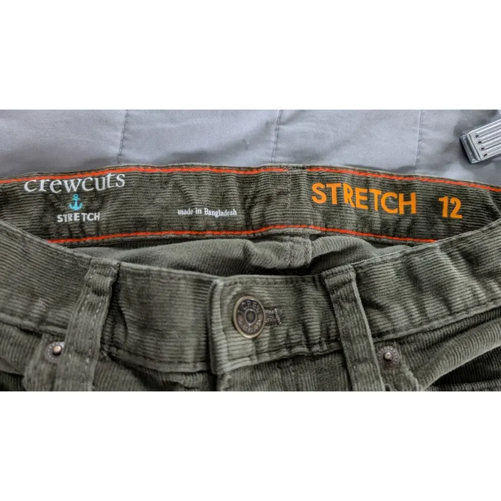 J. Crew Green Corduroy Pants