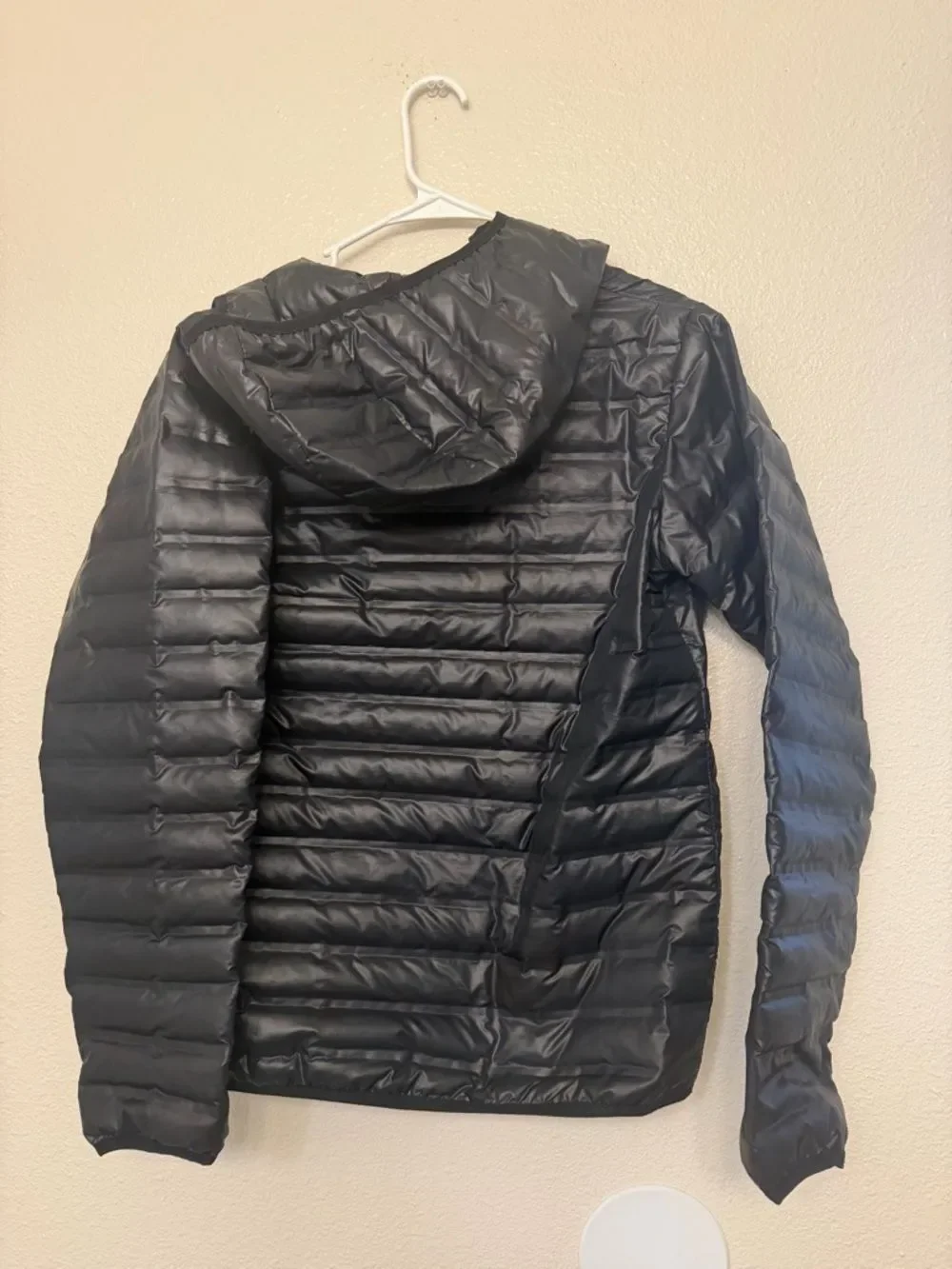 Columbia black hooded