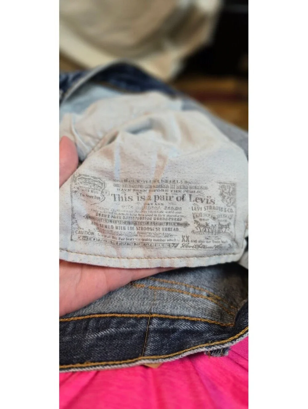 Levis consistent slight minor
