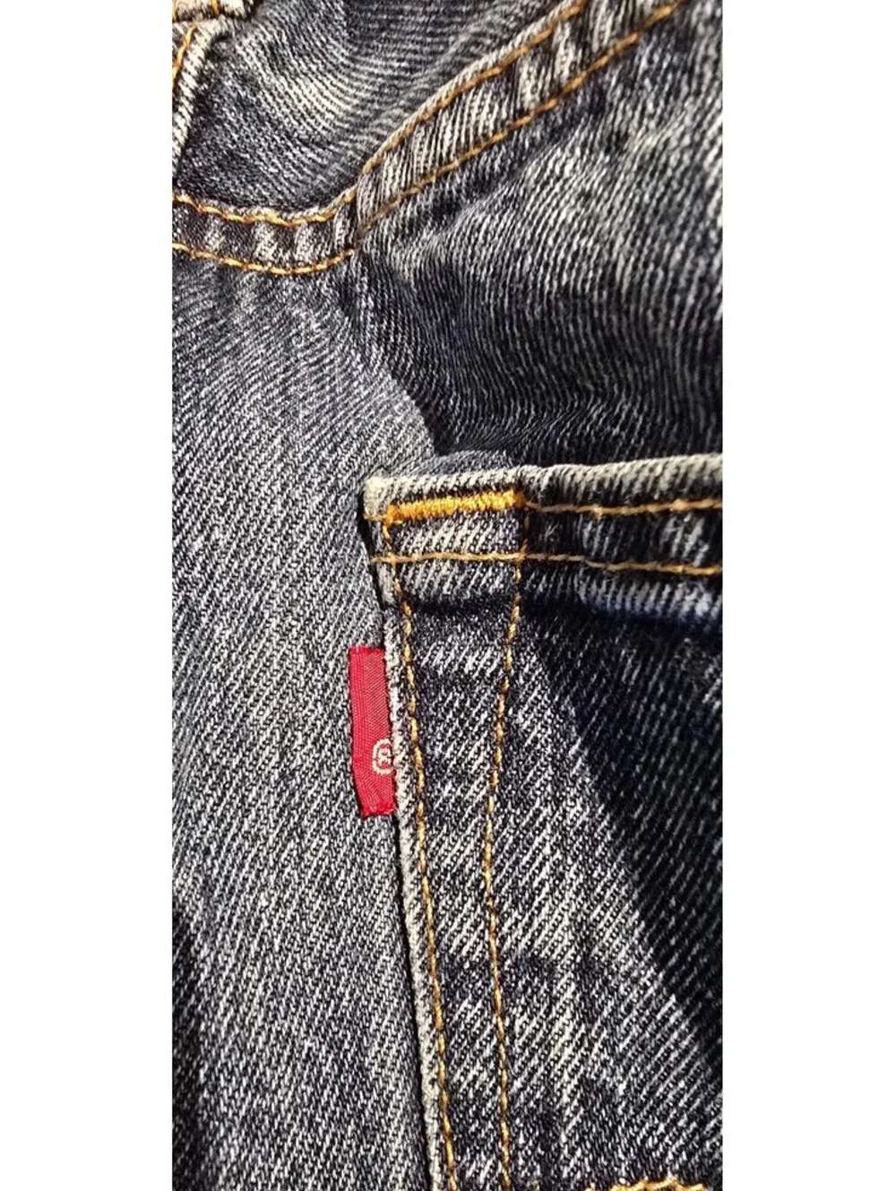 Levis fraying remain