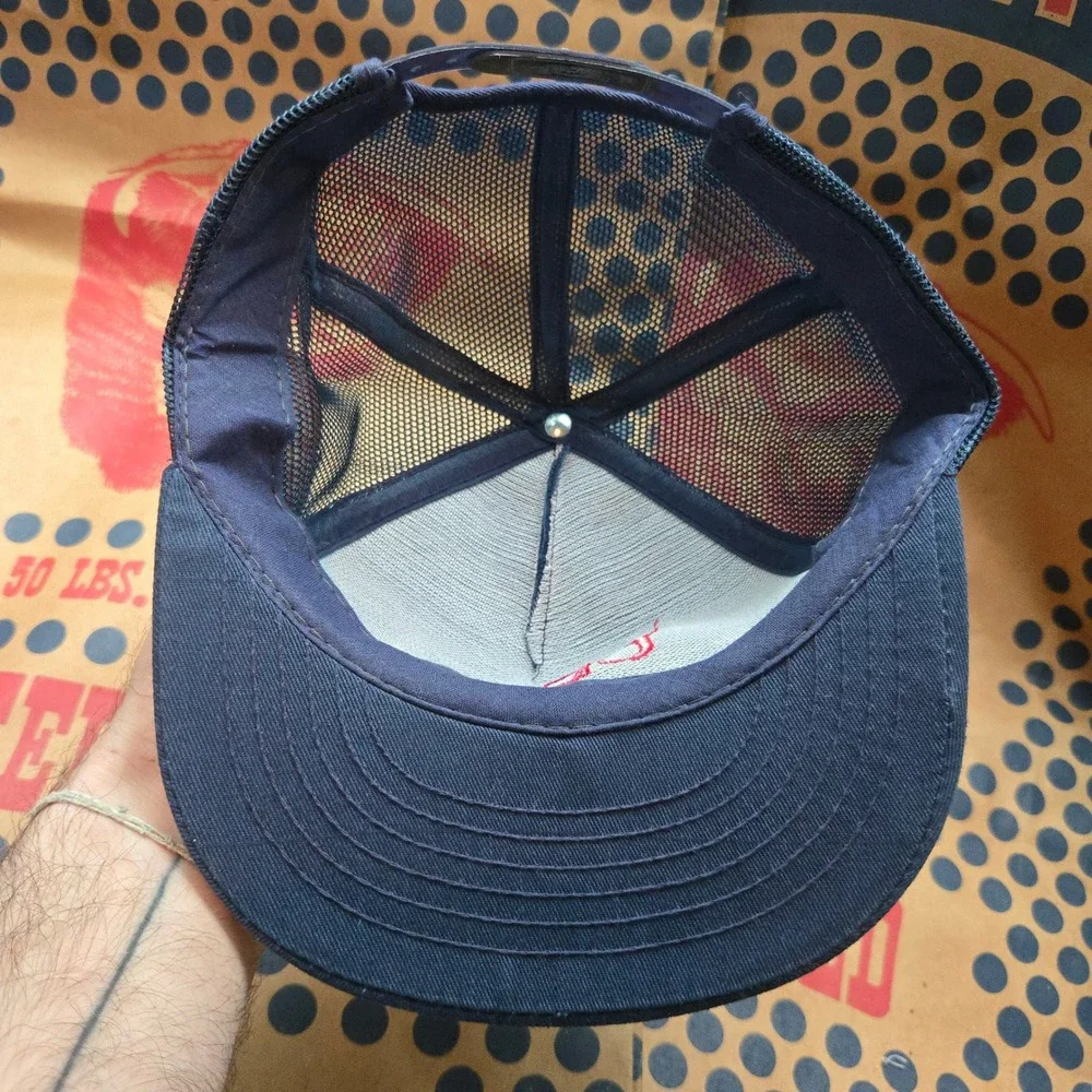 VTG Swingster USAir‎ Airline Hat Navy Blue Aviation OSFA Mesh Back Snapback USA