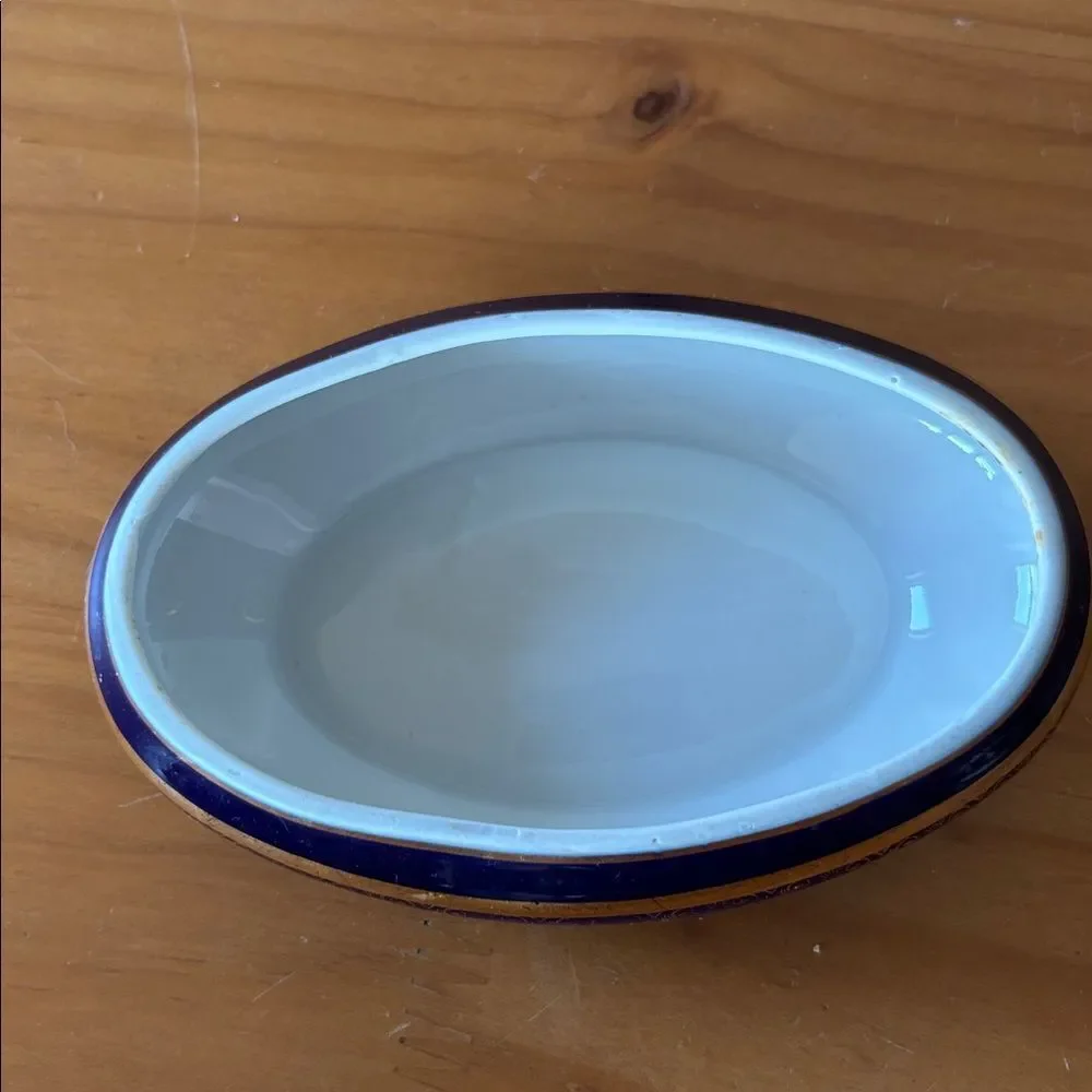 Limoges deep blue