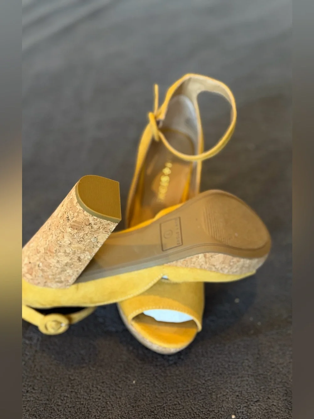 Sun + Stone heel open platform