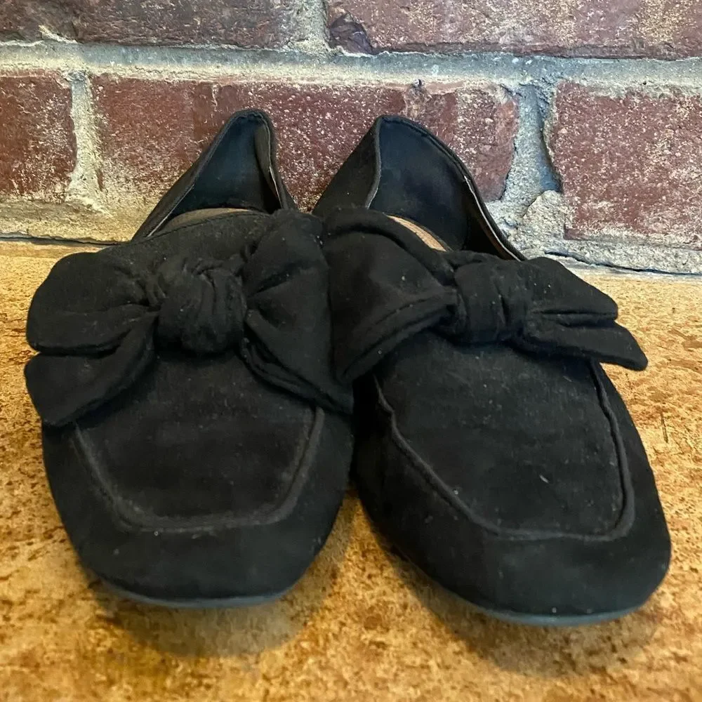 ASOS black suede