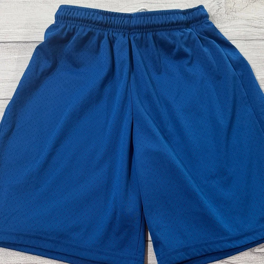 BCG Boys Royal Blue Mesh Athletic Shorts