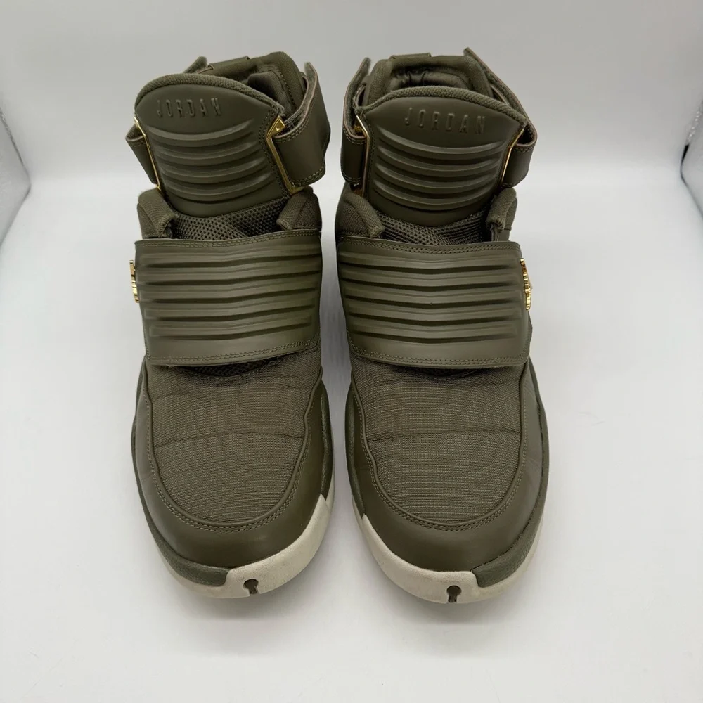 Air Jordan Generation 23 Basketball Shoes Olive Green Men's Size 13