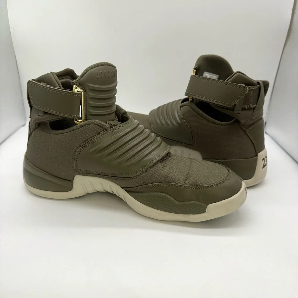 Air Jordan Generation 23 Basketball Shoes Olive Green Men's Size 13