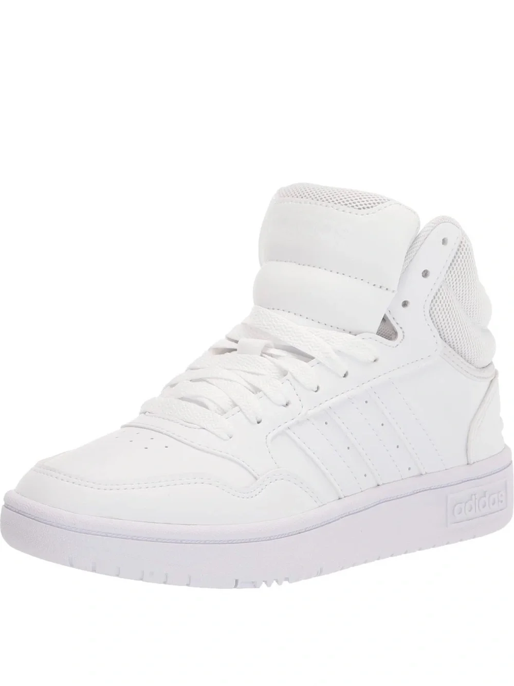 adidas Hoops 3 Mid Sneakers – White – Women’s 8.5