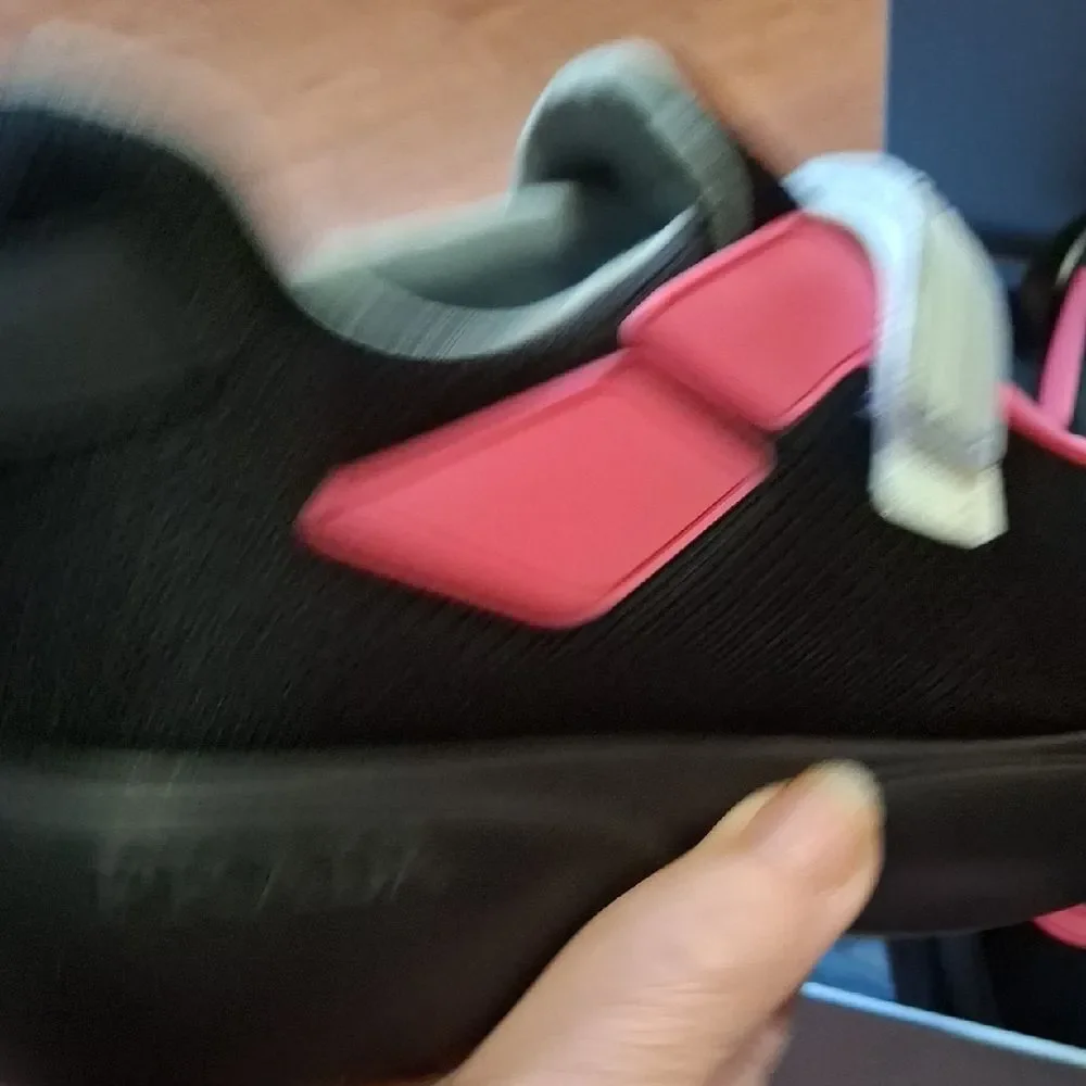 Prada Black and Pink Women's Shoes