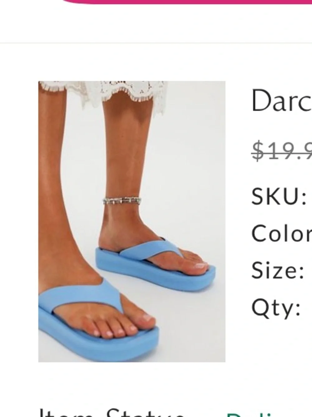 Jeffrey Campbell Darcie Platform Flip Flops