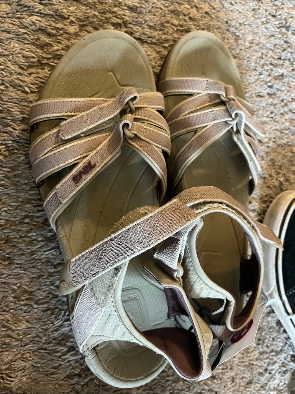 Teva footbed adjustable light
