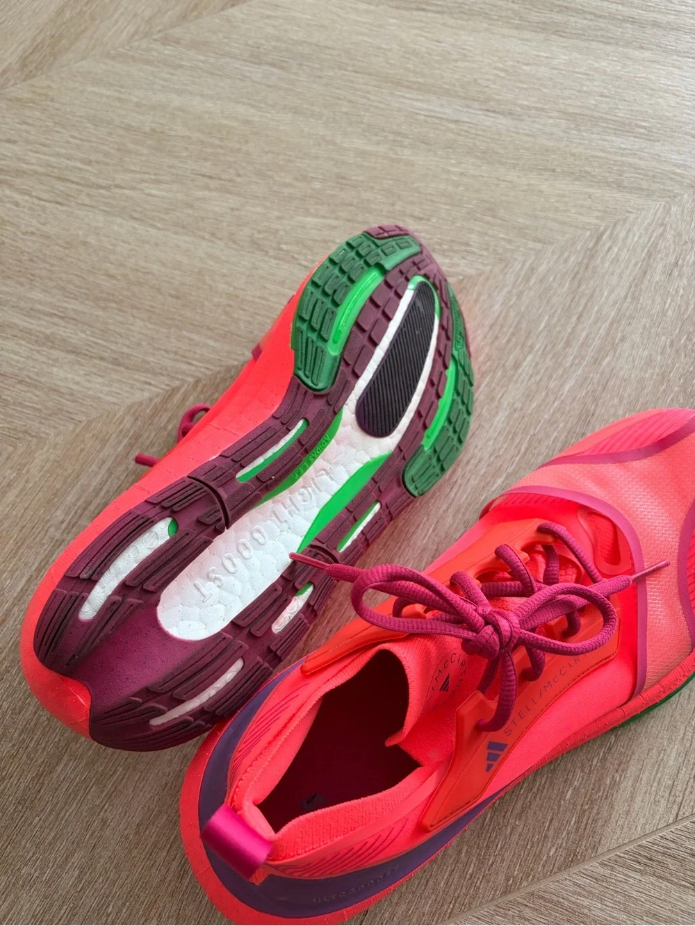 Adidas by Stella McCartney bright neon