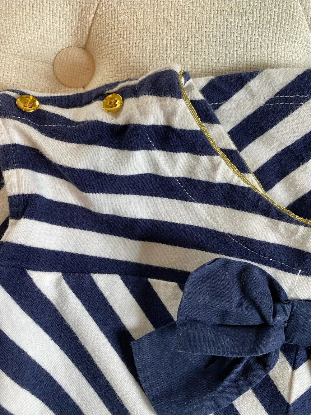 Source Unknown navy white