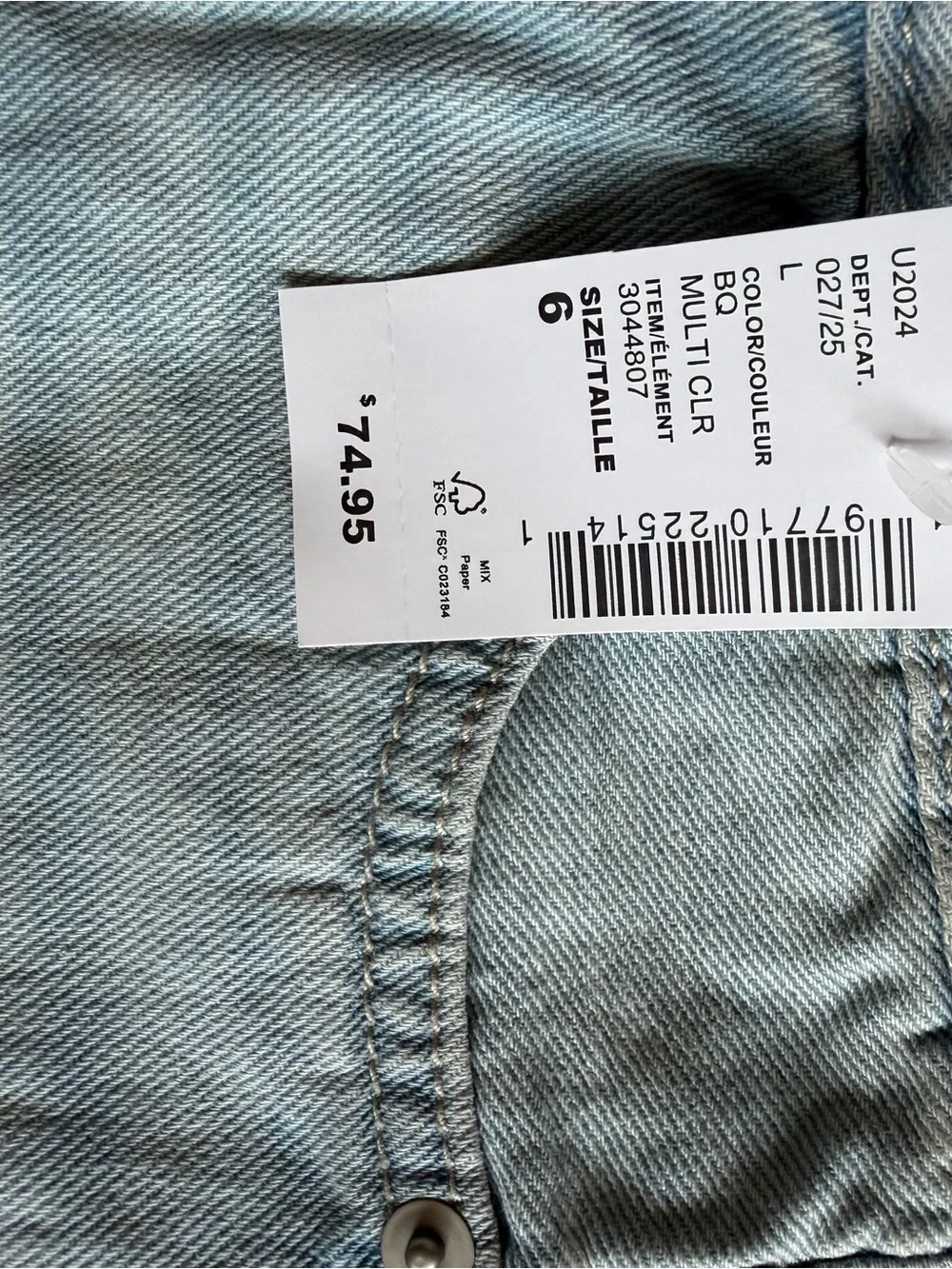 Place three pairs