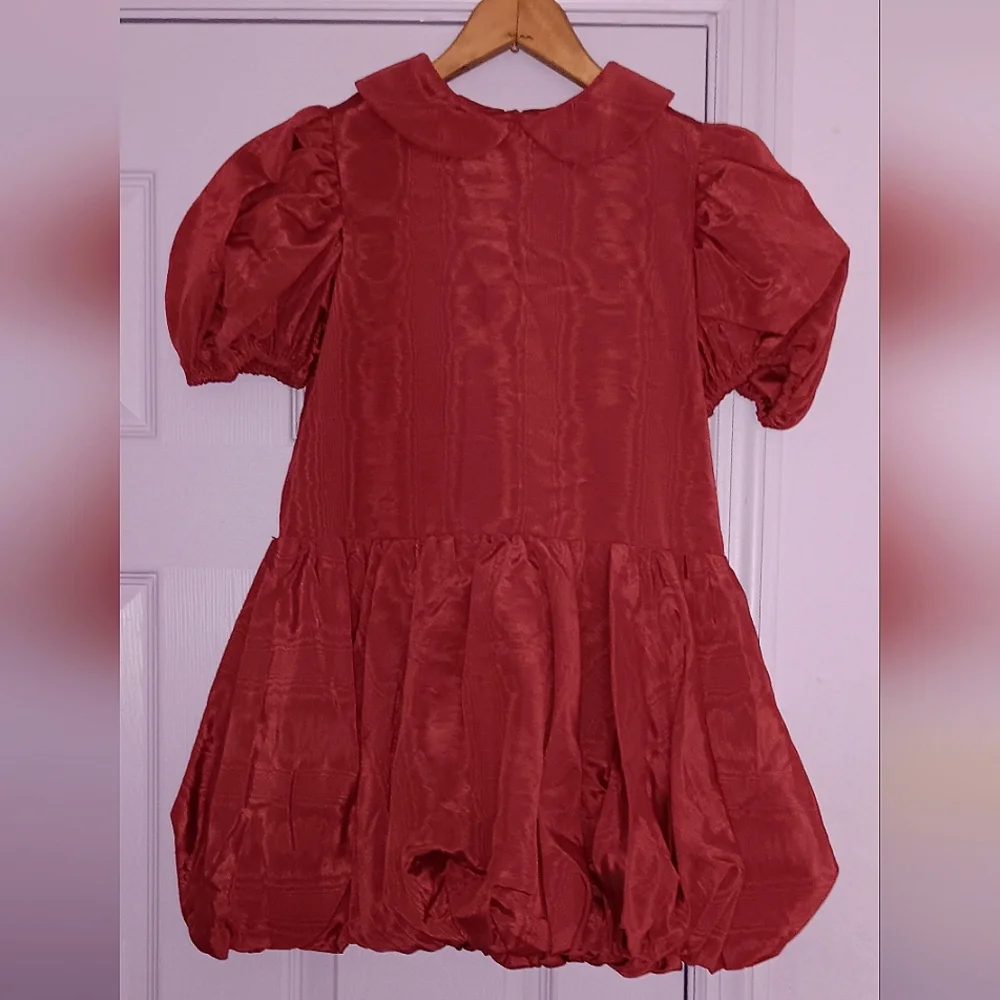 Vintage girls red