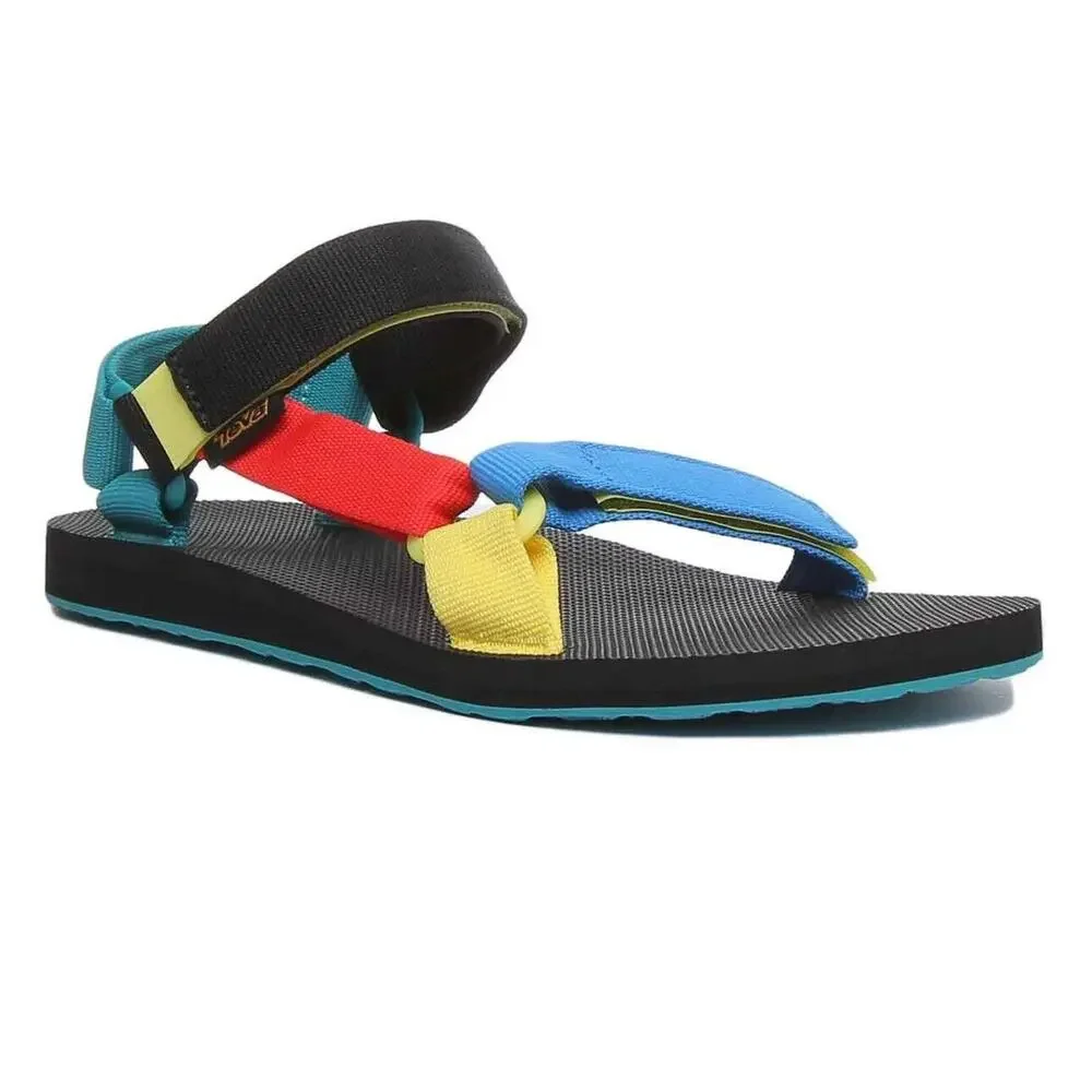 Men’s Teva Original Universal Sandals Retro Multicolor Size 8 Adventure‎