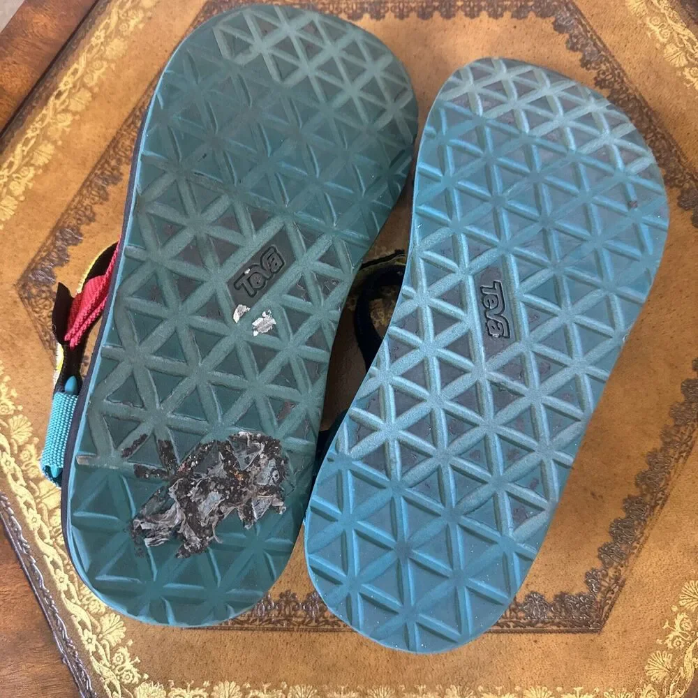 Men’s Teva Original Universal Sandals Retro Multicolor Size 8 Adventure‎