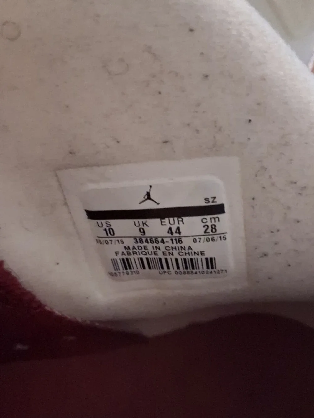 Jordan branded suited upper