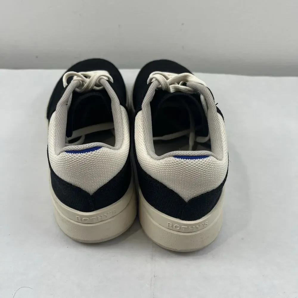 Rothy’s The Court Women's Sneakers Size 8.5 Black