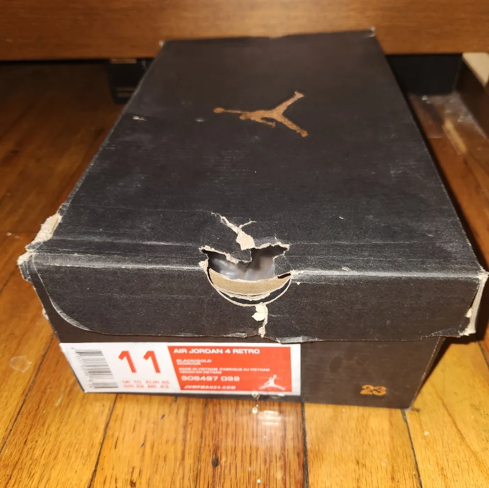 4 Jordan Retro Empty Boxes