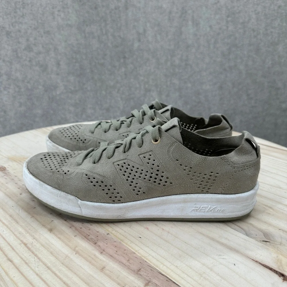New Balance CRT300 Deconstructed Sneakers Womens 7.5 Olive Green Suede Low Top