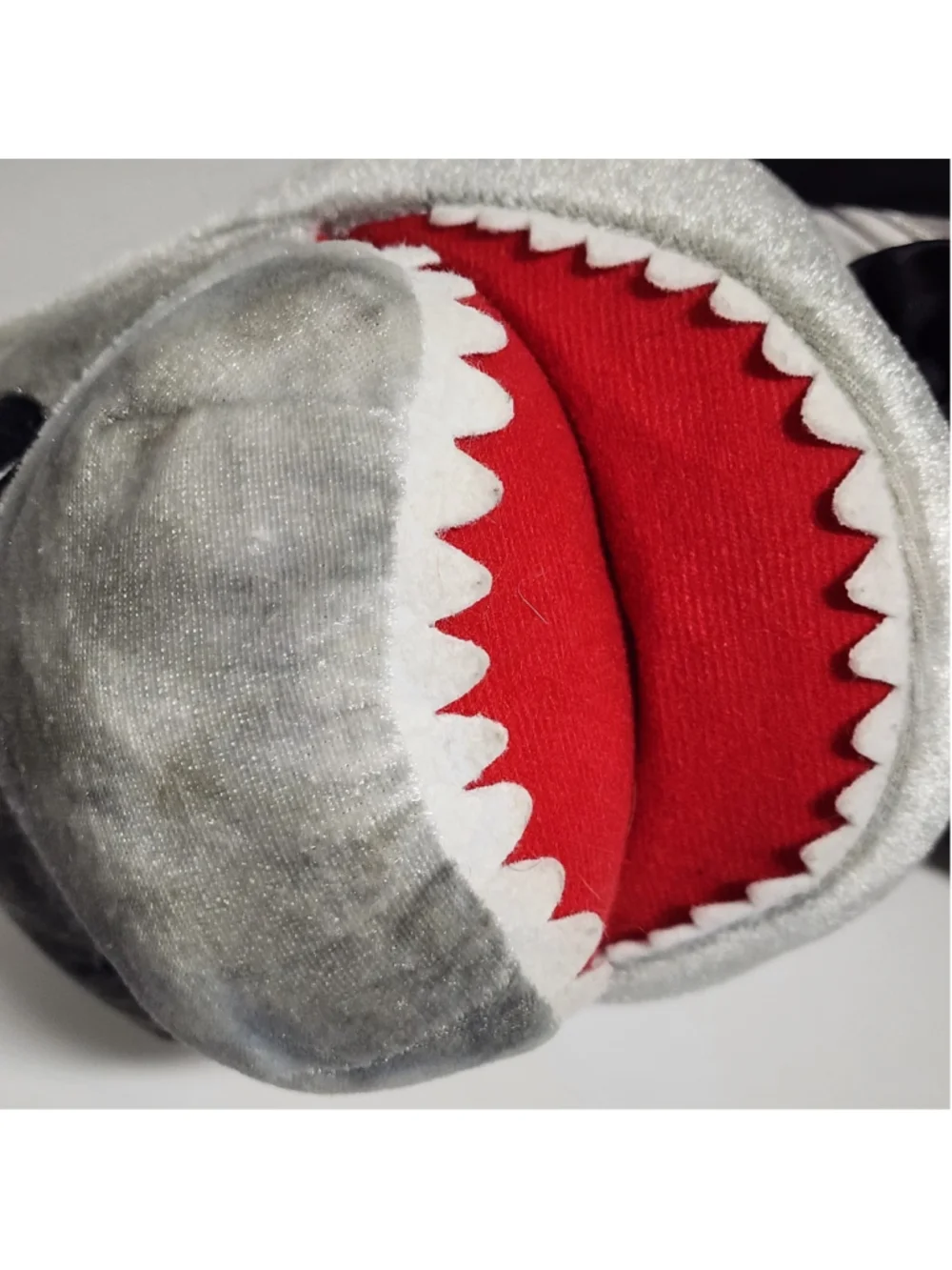 Build-A-Bear Toothy Shark Plush Stuffed Animal In Groom Tuxedo Suit Retired BAB
