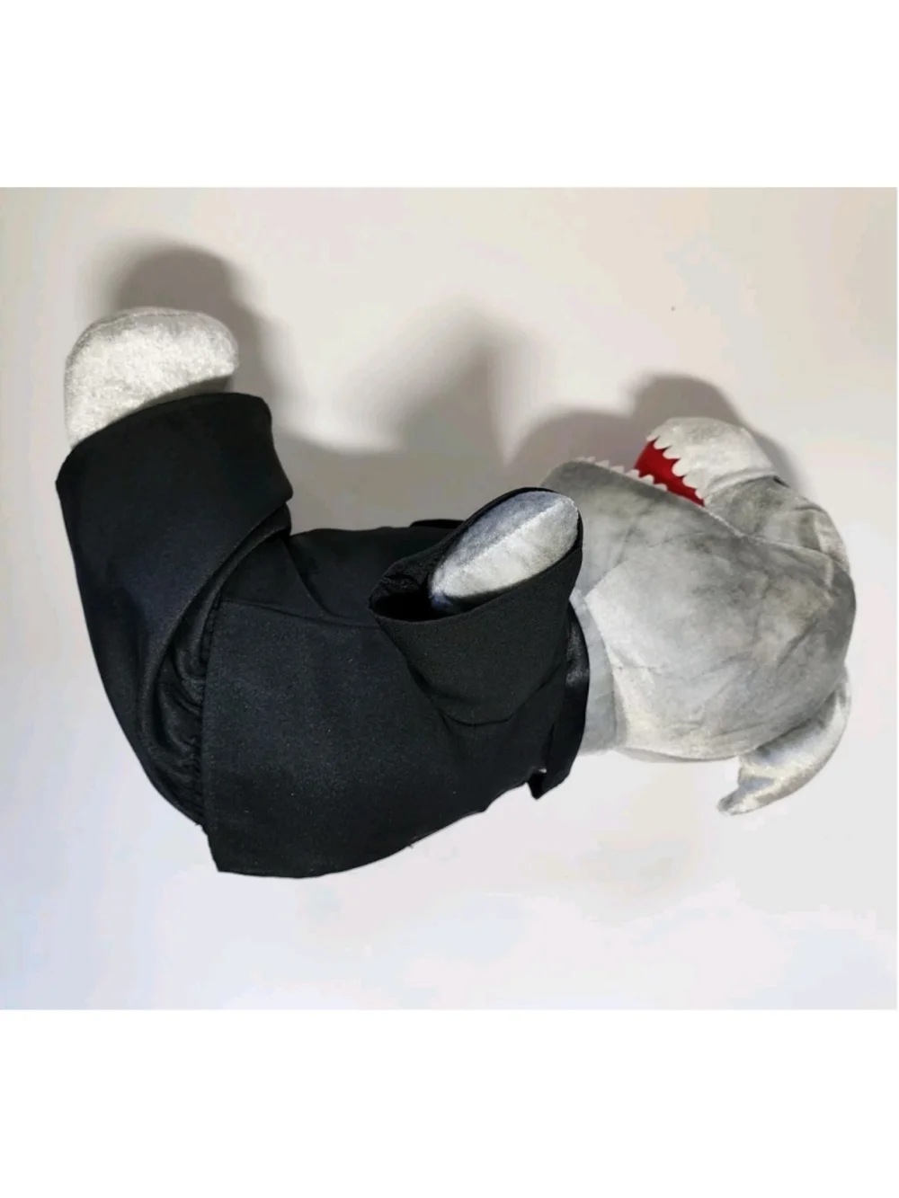 Build-A-Bear Toothy Shark Plush Stuffed Animal In Groom Tuxedo Suit Retired BAB