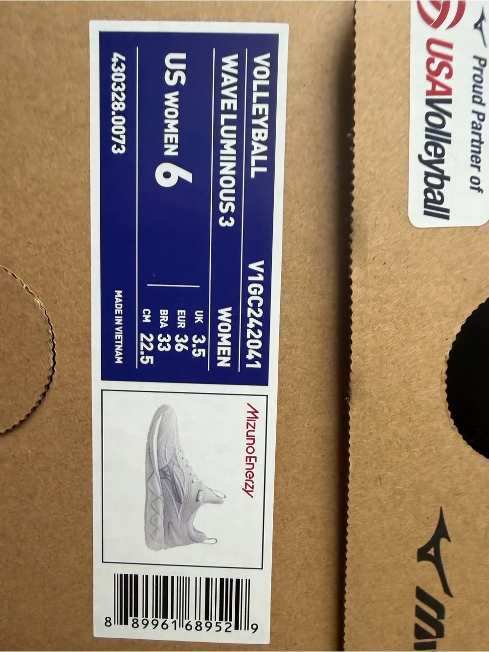 Mizuno volleyball shoes