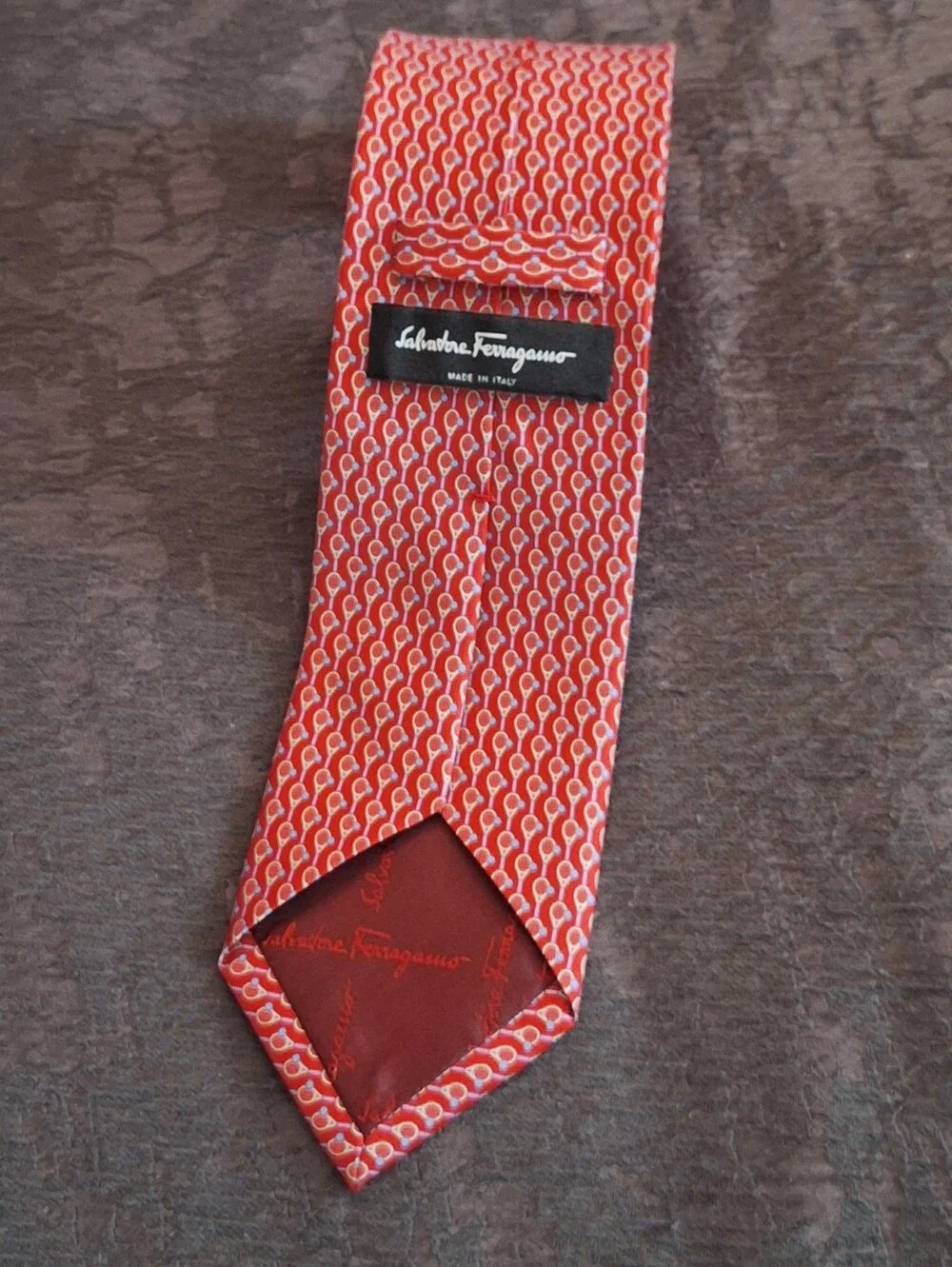 Salvatore Ferragamo vibrant red