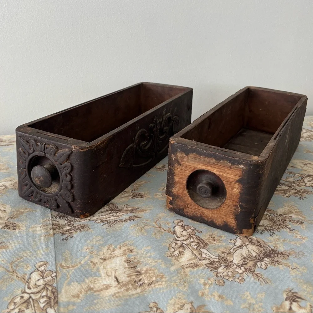 Vintage antique wooden