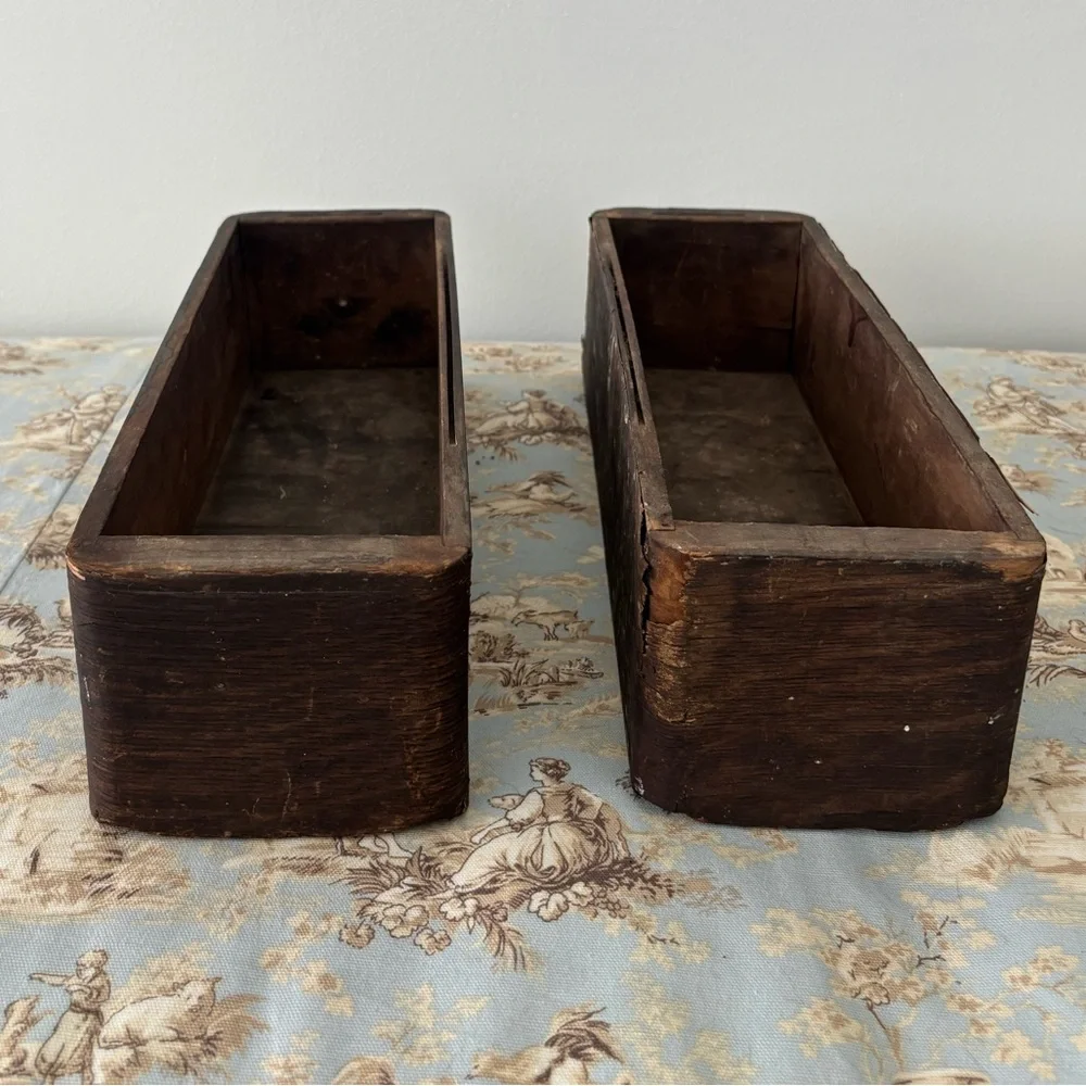 Vintage antique wooden