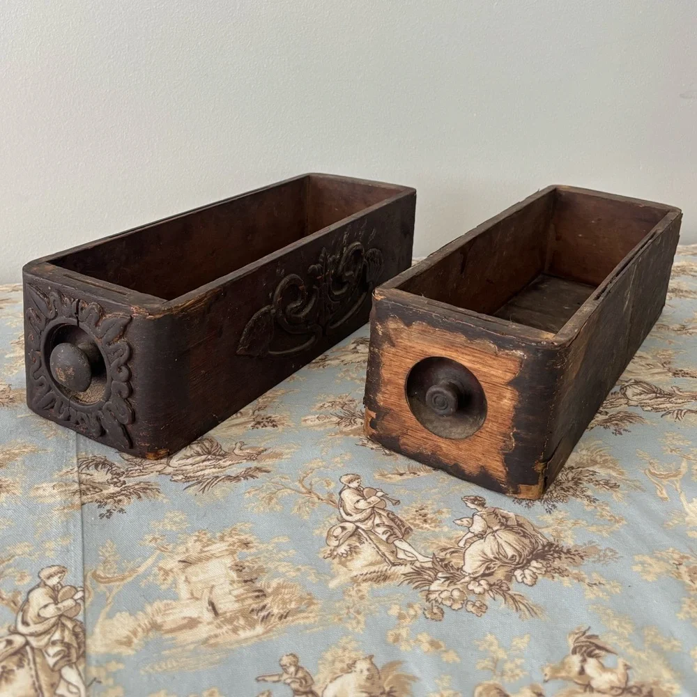 Vintage antique wooden