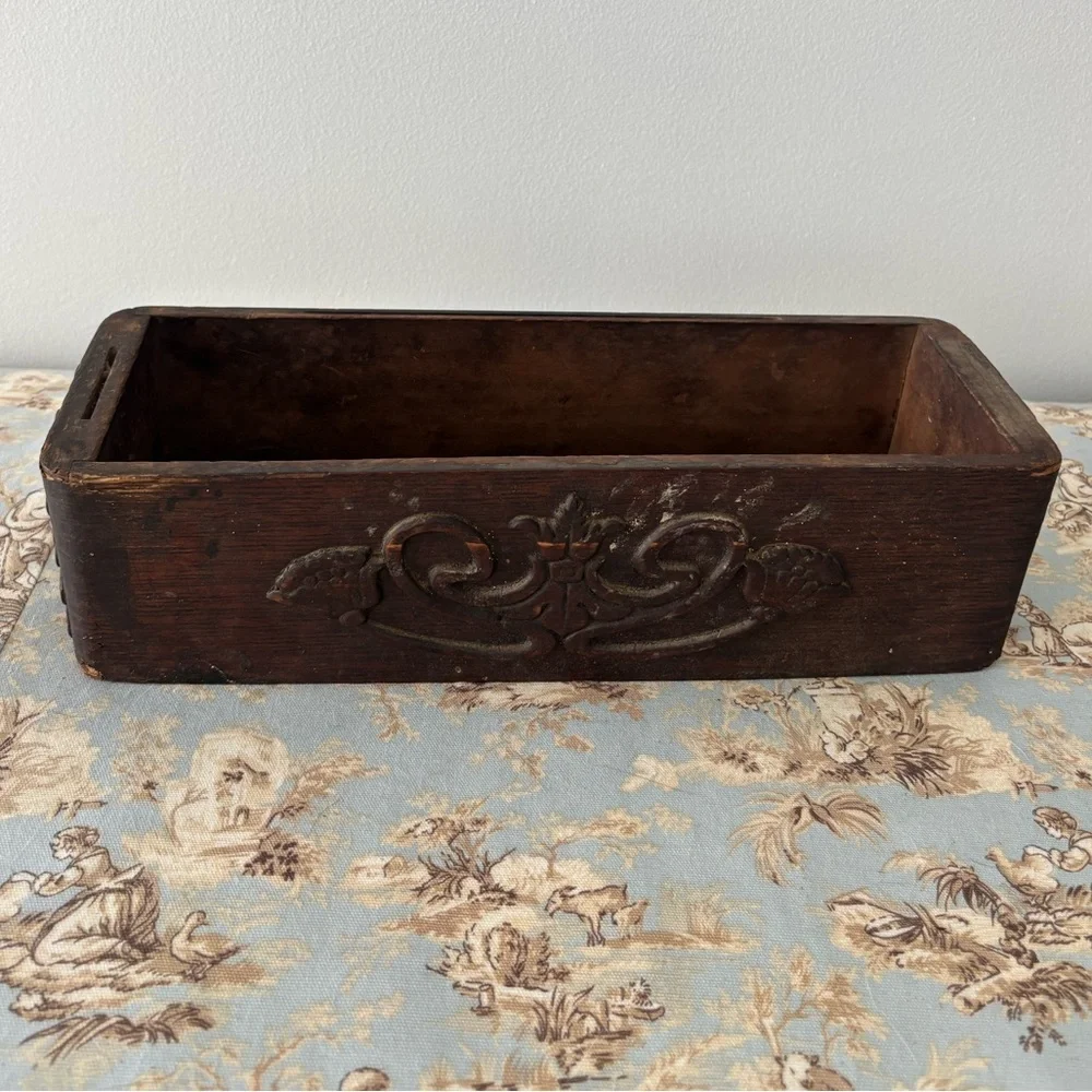 Vintage antique wooden