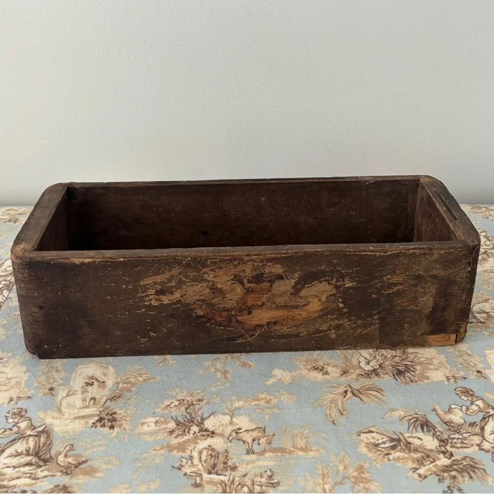 Vintage antique wooden