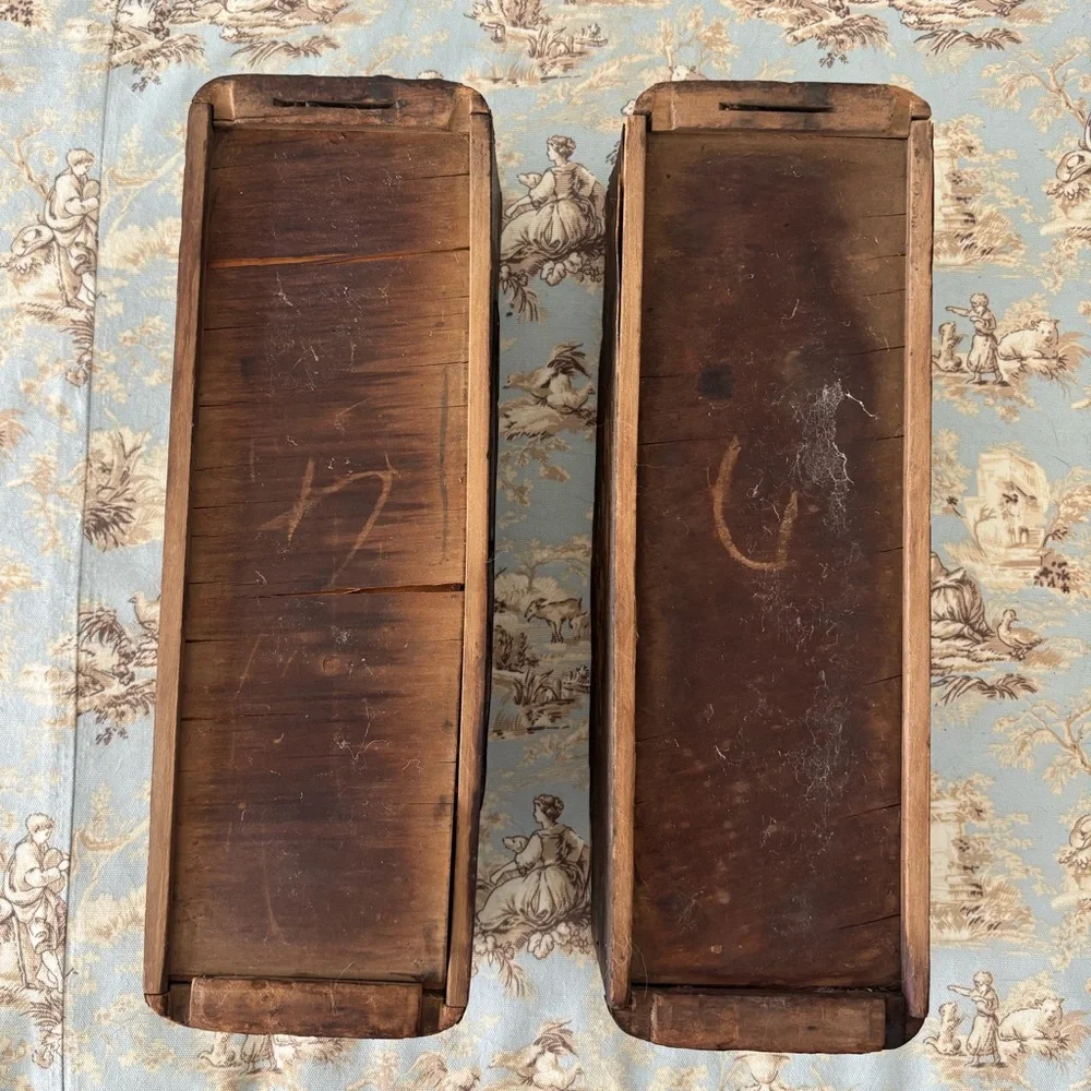 Vintage antique wooden