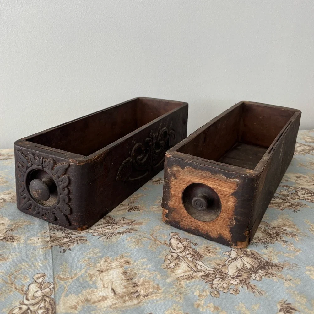 Vintage antique wooden