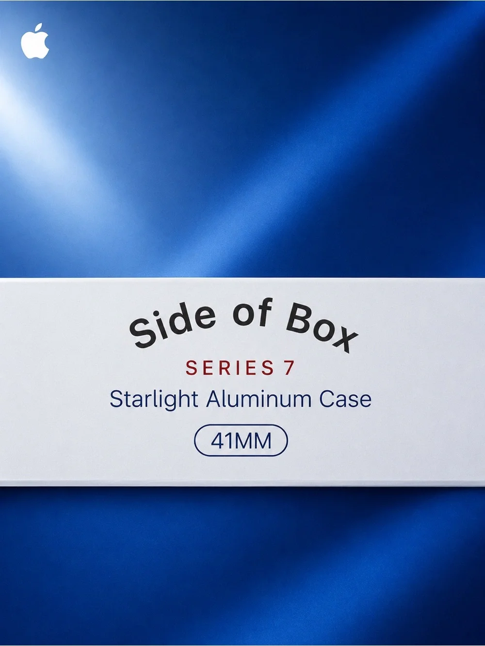 Like New Apple Watch Series 7 – 41mm Starlight Finish - Box, Charger, Bands