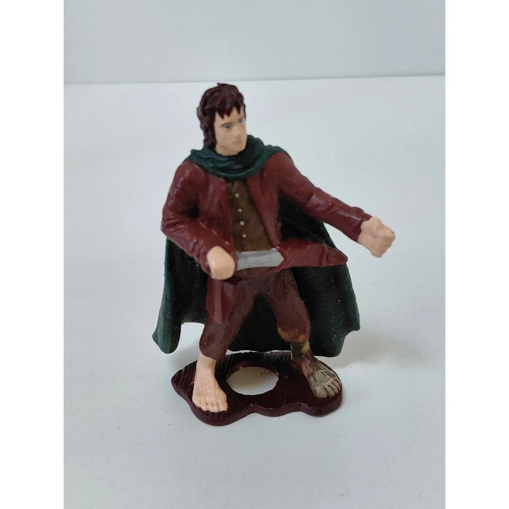 Lord of the Rings Frodo Baggins 3 Inch Miniature Figure Hobbit Sting Sword 2001