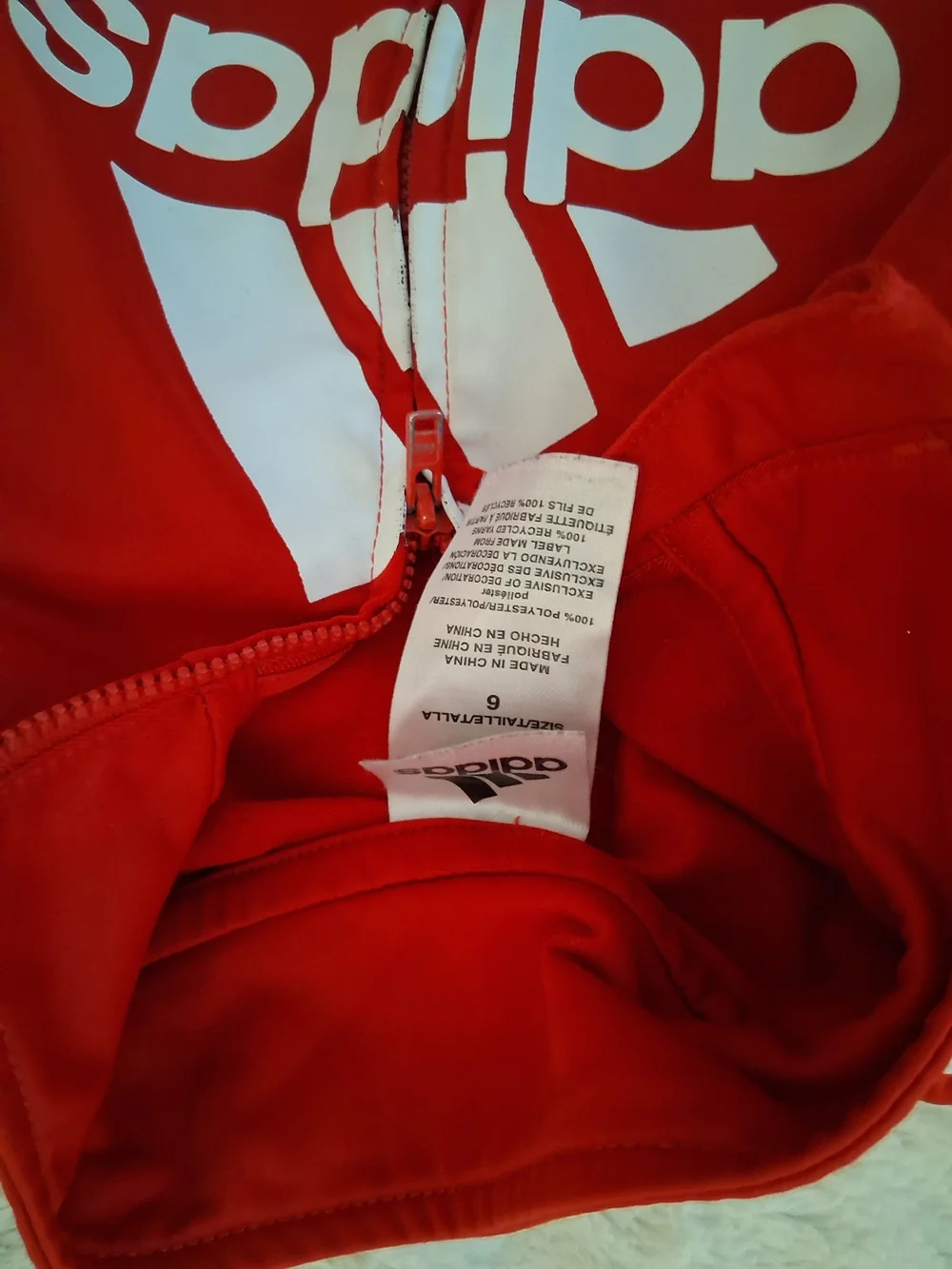 adidas bold red