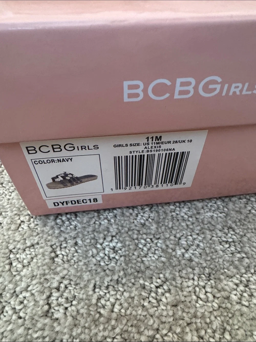 BCBGirls denim straps