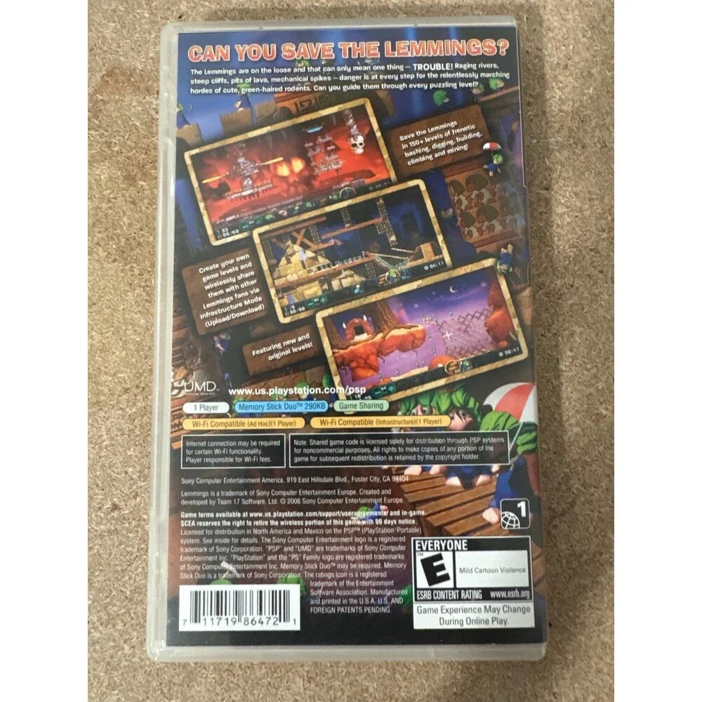 Nintendo lemmings cib