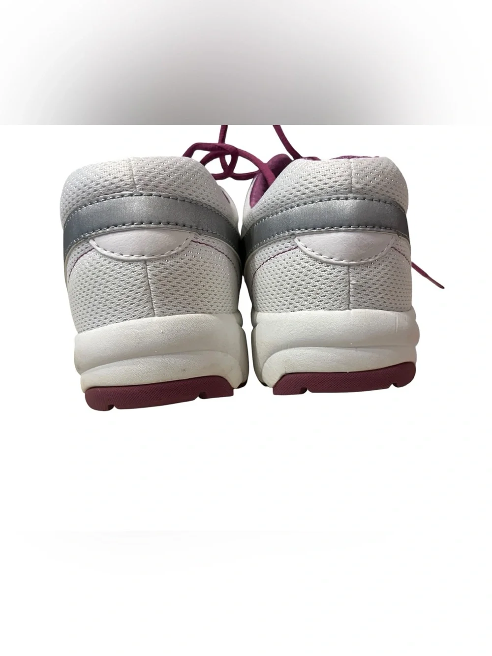 Vionic Alliance Comfort Walking Shoes White / Purple Women's Sneakers Sz 9