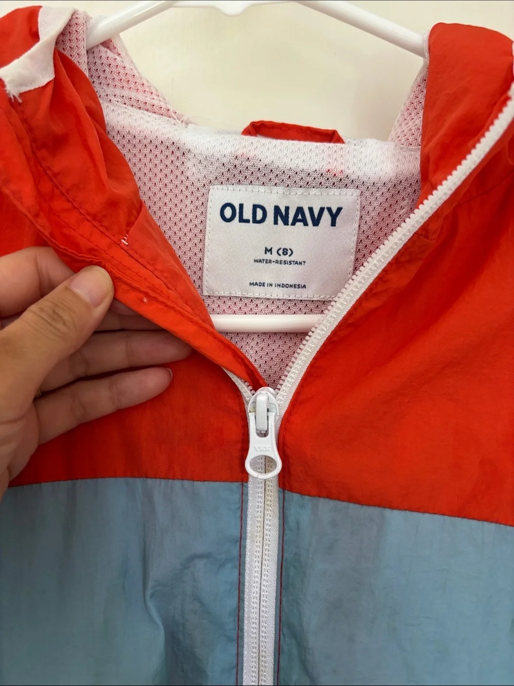 Old Navy navy zipper