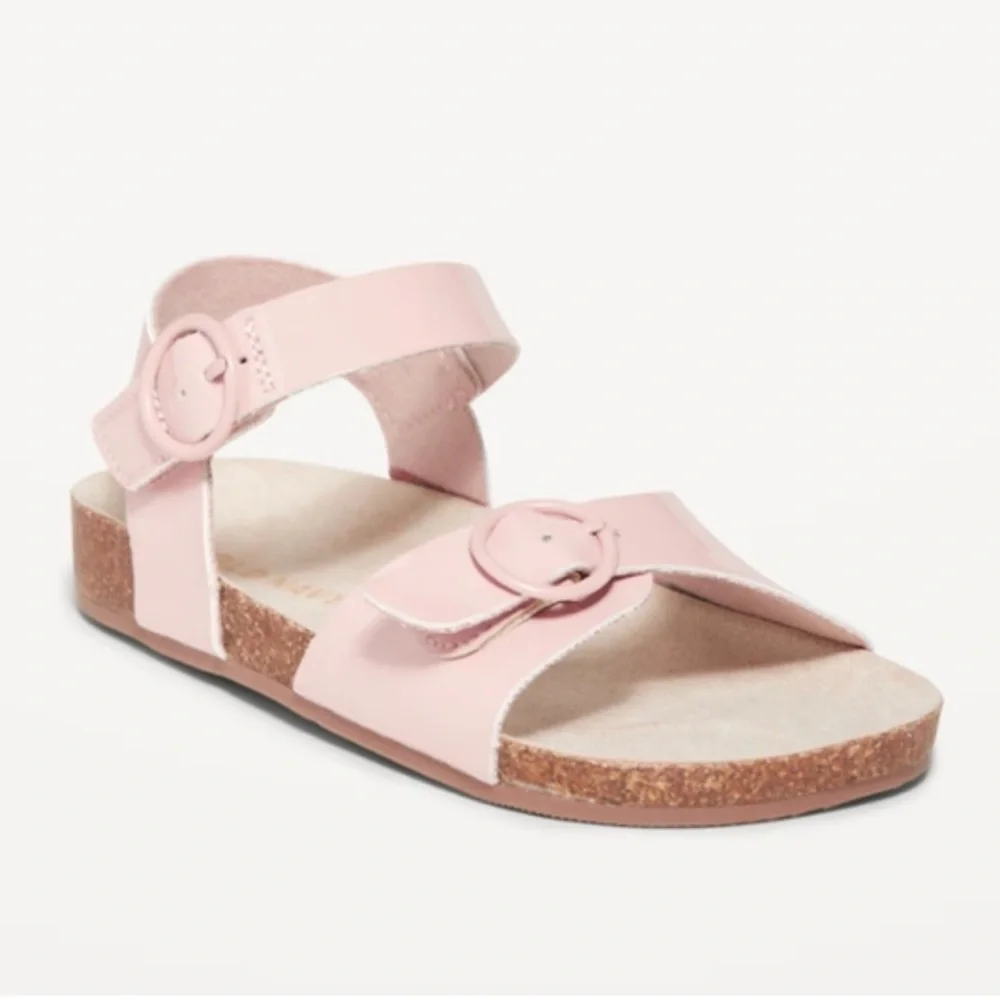 Old Navy Toddler Pink Buckle Sandals size 7